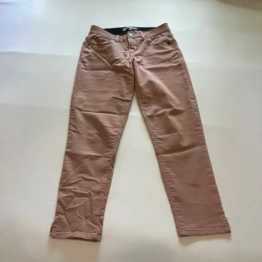 Wit & Wisdom Ab-solution Stretch Twill Skinny Pants light pink 4